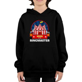 Mimi Of The Ringmaster Circus Themed Birthday Party Youth Hoodie | Mazezy