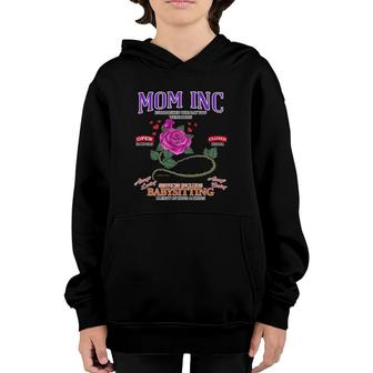 Mom Inc Funny Mother's Day Novelty Mama Gift Youth Hoodie | Mazezy