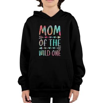 Mom Of The Wild One Mother's Day Gift Youth Hoodie | Mazezy