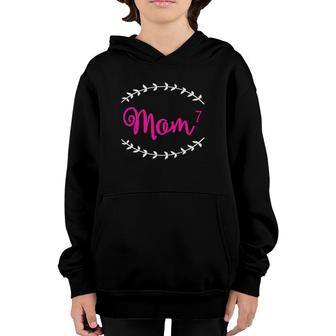 Mom7 Mom To The 7Th Power Mother Of 7 Kids Youth Hoodie | Mazezy