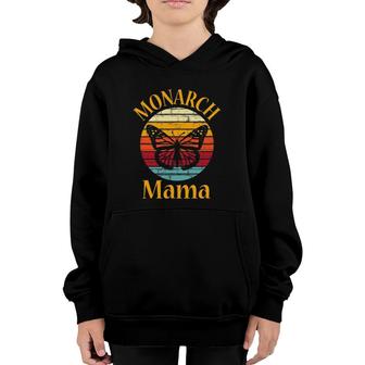 Monarch Mama Monarch Butterfly Mother Mom Gift Youth Hoodie | Mazezy