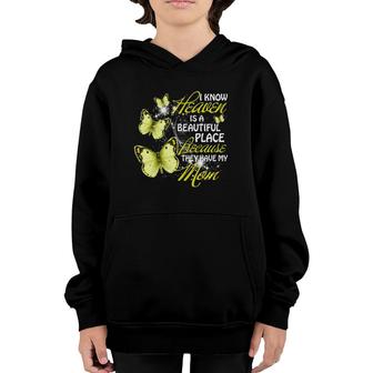 Mother My Angels - In Memory Of Parents In Heaven Youth Hoodie | Mazezy
