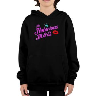 Mother Of The Groom S Funny Notorious MOG Youth Hoodie | Mazezy