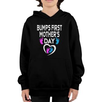 Mother's Day Pregnant Mom Expecting Baby Youth Hoodie | Mazezy