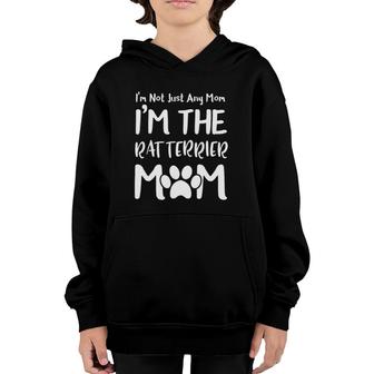 Mother's Day The Rat Terrier Mom Dog Mommy Gift Youth Hoodie | Mazezy