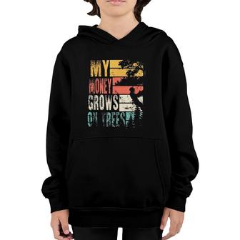 My Money Grows On Trees Vintage Arboriculturist Youth Hoodie | Mazezy