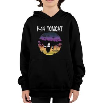 Navy Aircrew Fighter Jet Tomcat F-14 Iyaoyas Youth Hoodie | Mazezy