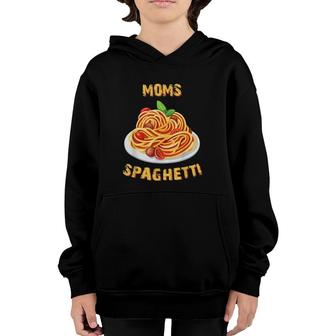 Nice Moms Spaghetti Lover Foodie Youth Hoodie | Mazezy