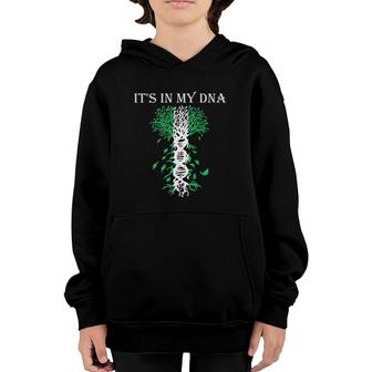 Nigeria It's In My Dna Nigerian Roots Flag Proud Nigerian Youth Hoodie | Mazezy