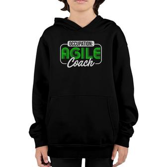 Occupation Agile Coach Project Management Funny Gift Youth Hoodie | Mazezy