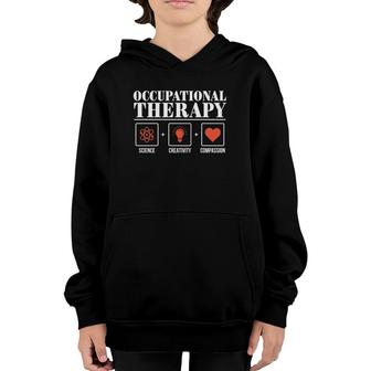 Occupational Therapist Cute Icon Ot Assistant Therapy Gift Youth Hoodie | Mazezy