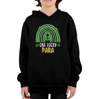 One Lucky Para - Funny Family St Patrick's Day Gift Youth Hoodie | Mazezy