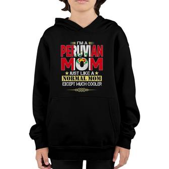 Peruvian Mom Mother's Day Gifts Youth Hoodie | Mazezy