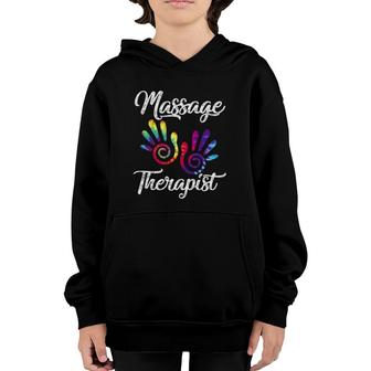 Ph Funny Massage Therapist Costume Hand Therapy Youth Hoodie | Mazezy