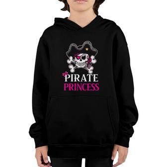 Pirate Princess Female Pirate Youth Hoodie | Mazezy
