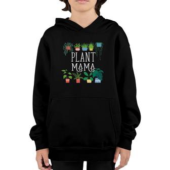 Plant Mama Proud Plant Parent Youth Hoodie | Mazezy