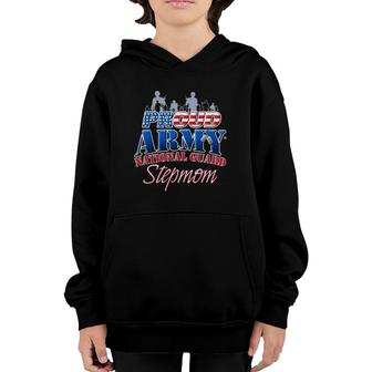 Proud Army National Guard Stepmom Us Mothers Day Women Youth Hoodie | Mazezy