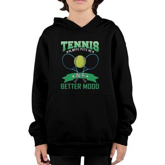 Puts Me In A Better Mood Player Coach Team Youth Hoodie | Mazezy