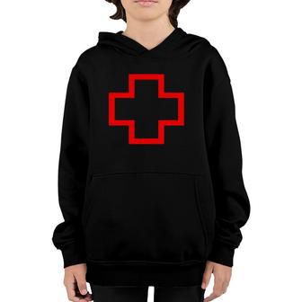 Red Cross Nicu Nurse Doctor Youth Hoodie | Mazezy