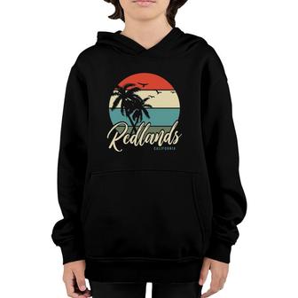 Redlands California Retro Gift For Men Women Youth Hoodie | Mazezy