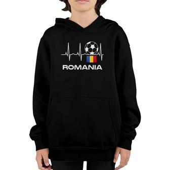Romania Soccer Jersey - Romanian Football Gift Tee Youth Hoodie | Mazezy