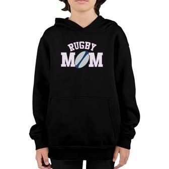 Rugby Mom Rugby Team Youth Hoodie | Mazezy