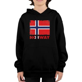 Scandinavian Culture Norway Lover Gift Norway Youth Hoodie | Mazezy