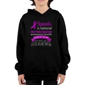 September Is Itp Awareness Month Youth Hoodie | Mazezy