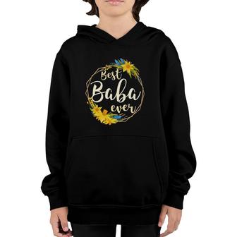 Serbian Mother's Day Best Baba Ever For Mom Grandma Serbia Youth Hoodie | Mazezy