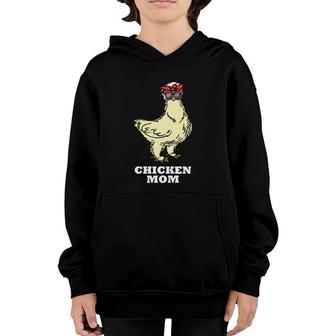 Silkie Chicken Mom Gift Cute Sunglasses Animal Youth Hoodie | Mazezy