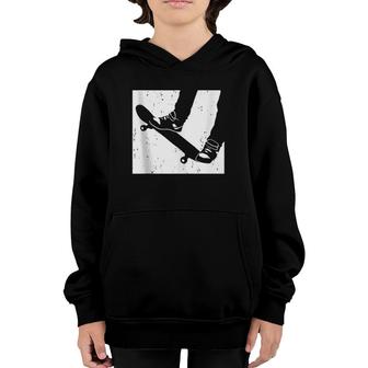 Skate Skateboarder Skateboard Youth Hoodie | Mazezy