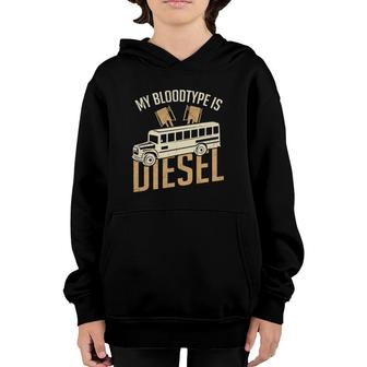 Skoolie Quote For A Camping Bus Hobbyist Youth Hoodie | Mazezy