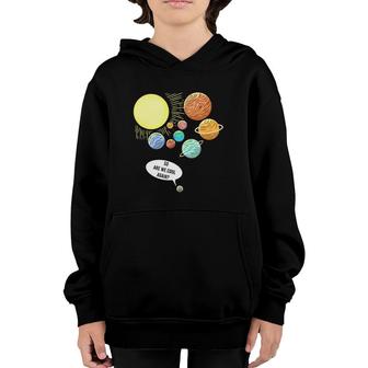 So Are We Cool Again Pluto Art Funny Planet Astronomy Youth Hoodie | Mazezy