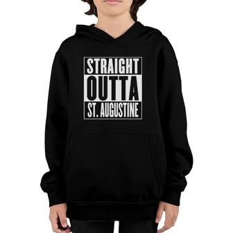 St Augustine Straight Outta St Augustine Youth Hoodie | Mazezy