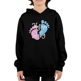 Stork Carrying Baby Postpartum Mother-Baby Nurses Youth Hoodie | Mazezy
