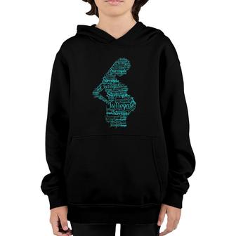 Surrogacy Surrogate Mother Word Cloud Pregnancy Youth Hoodie | Mazezy AU