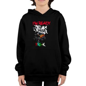 Teacher Teach Crush Pre K First Day Of School Graphic Youth Hoodie | Mazezy