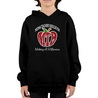 Teachers S Medina Teachers' Association Mta Raglan Baseball Tee Youth Hoodie | Mazezy