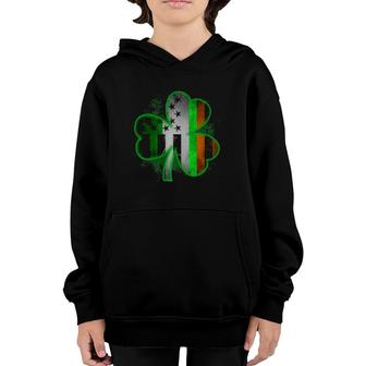 Thin Green Line St Patrick's Daypolice Law Enforcement Youth Hoodie | Mazezy