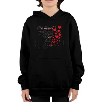 This Mother Will Always Love Her Son In Heaven Version2 Youth Hoodie | Mazezy