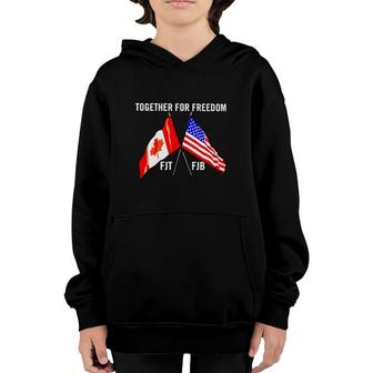 Together For Freedom Fjt Fjb Youth Hoodie | Mazezy DE