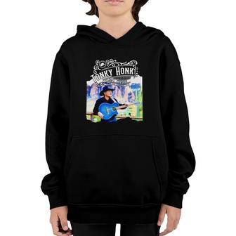 Tonky Honk Music Levi Mullen Youth Hoodie | Mazezy