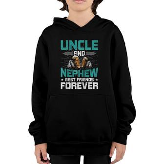Uncle And Nephew Best Friend Forever Uncle Raglan Baseball Tee Youth Hoodie | Mazezy CA