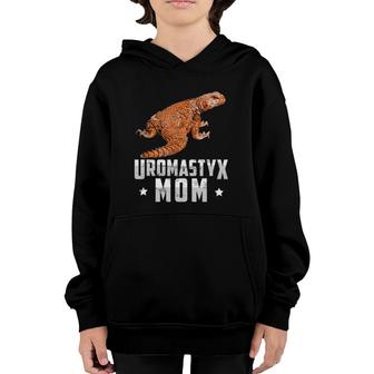Uromastyx Mom Geyri Red Funny Saying Dabb Lizard Mali Youth Hoodie | Mazezy
