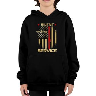 US Military Submarines Silent Service Patriotic Youth Hoodie | Mazezy