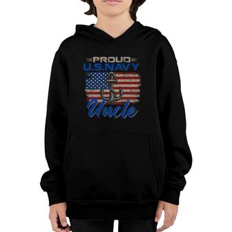 Us Navy Proud Uncle - Proud Us Navy Uncle For Veteran Day Youth Hoodie | Mazezy