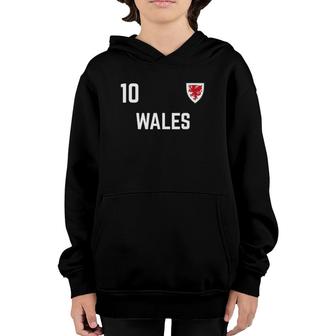 Wales Soccer Jersey 2020 2021 Euros Welsh Football Team Youth Hoodie | Mazezy