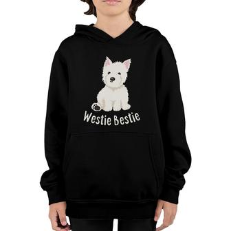 Westie Bestie West Highland White Terrier Youth Hoodie | Mazezy