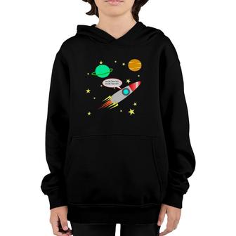 Wickedly Wise Designs Are We There Yet Youth Hoodie | Mazezy