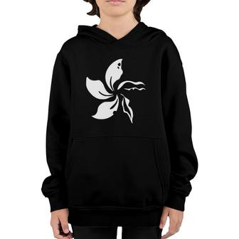 Wilted Bauhinia Flower Flag -- 2019 Hong Kong Protest Youth Hoodie | Mazezy